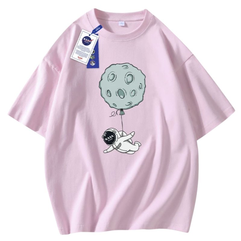 画像11: Unisex nasa x astronaut planet balloon diving T-shirt　男女兼用ユニセックスNASA ナサ 宇宙飛行士 惑星 プラネット バルーン ダイビングTシャツ (11)