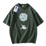 画像17: Unisex nasa x astronaut planet balloon diving T-shirt　男女兼用ユニセックスNASA ナサ 宇宙飛行士 惑星 プラネット バルーン ダイビングTシャツ (17)