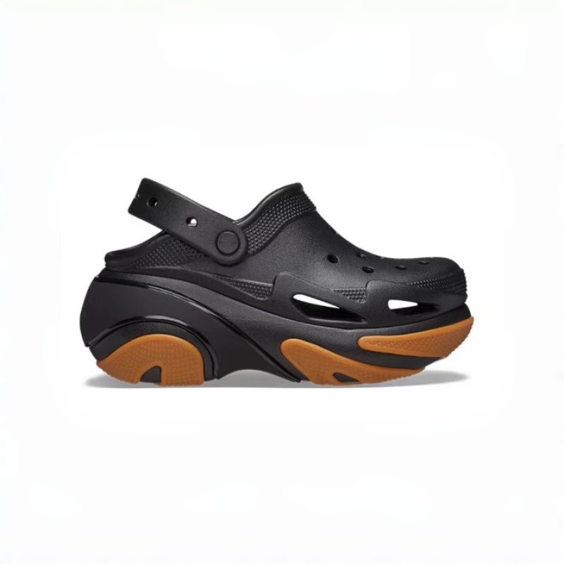 画像4: Platform Puff-Style Slingback Clog Sandals slippers shoes  　 厚底プラットフォームパフ型バックストラップクロッグサンダル スリッパシューズ　 (4)