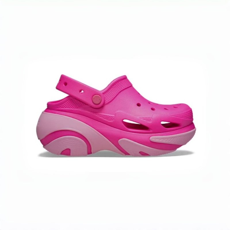 画像2: Platform Puff-Style Slingback Clog Sandals slippers shoes  　 厚底プラットフォームパフ型バックストラップクロッグサンダル スリッパシューズ　 (2)