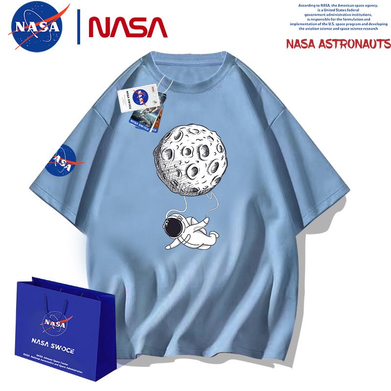 画像6: Unisex Nasa x astronaut diving T-shirt Kids Unisex 男女兼用 ユニセックス NASA ナサ 宇宙飛行士 ダイビング Tシャツ 子供サイズあり (6)