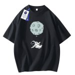 画像3: Unisex nasa x astronaut planet balloon diving T-shirt　男女兼用ユニセックスNASA ナサ 宇宙飛行士 惑星 プラネット バルーン ダイビングTシャツ (3)