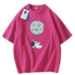 画像5: Unisex nasa x astronaut planet balloon diving T-shirt　男女兼用ユニセックスNASA ナサ 宇宙飛行士 惑星 プラネット バルーン ダイビングTシャツ (5)