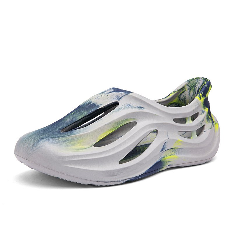 画像2: Unisex EVA Tie-Dye Camouflage Coconut Shoes sandals/slippers 　ユニセックス男女兼用 EVAタイダイカモフラージュココナッツシューズサンダルスリッパスリッポン　 (2)