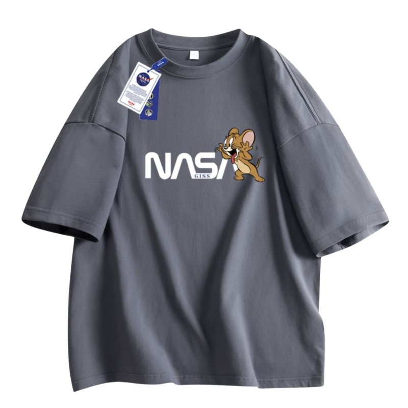 画像8: Unisex Tom and Jerry Jerry x Nasa print t-shirt　ユニセックス 男女兼用トムとジェリージェリー×ナサプリントTシャツ (8)