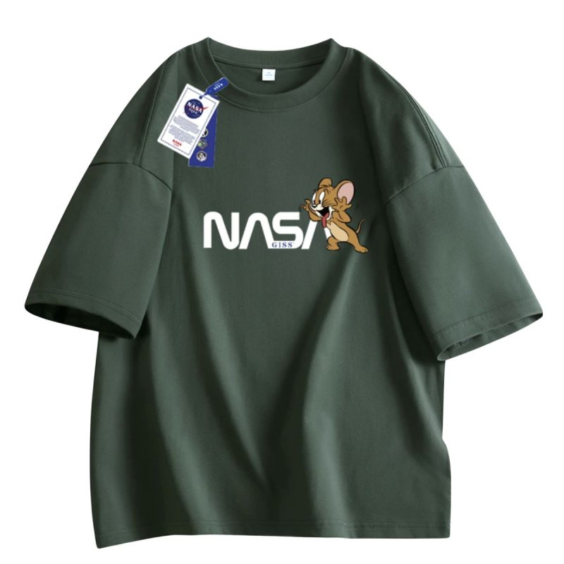 画像5: Unisex Tom and Jerry Jerry x Nasa print t-shirt　ユニセックス 男女兼用トムとジェリージェリー×ナサプリントTシャツ (5)