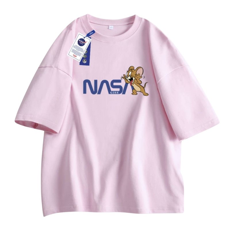 画像7: Unisex Tom and Jerry Jerry x Nasa print t-shirt　ユニセックス 男女兼用トムとジェリージェリー×ナサプリントTシャツ (7)