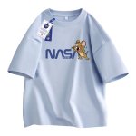画像4: Unisex Tom and Jerry Jerry x Nasa print t-shirt　ユニセックス 男女兼用トムとジェリージェリー×ナサプリントTシャツ (4)