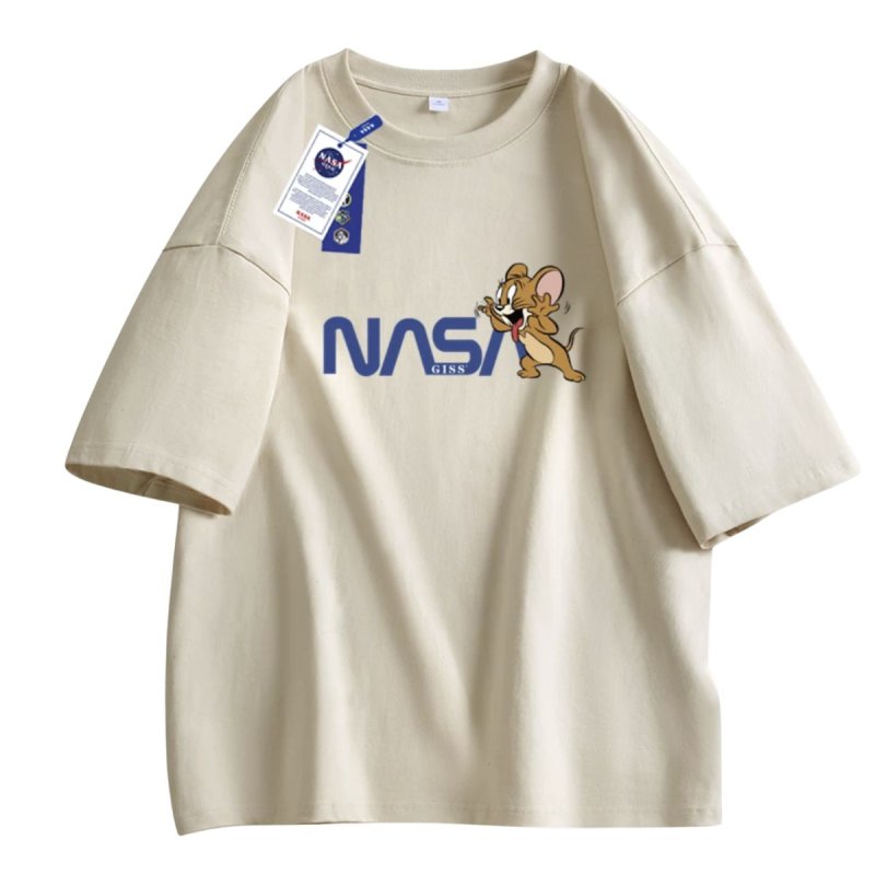 画像6: Unisex Tom and Jerry Jerry x Nasa print t-shirt　ユニセックス 男女兼用トムとジェリージェリー×ナサプリントTシャツ (6)