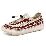 画像2: Woven, lightweight, breathable sneaker-sandals Shoes　ユニセックス 男女兼用編み込み軽量通気性スニーカーサンダルシューズ (2)