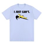 画像2: i just can't homer simpson printing t-shirts ユニセックス 男女兼用 i just can't ホーマーシンプソン プリントTシャツ (2)