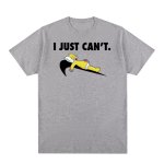 画像4: i just can't homer simpson printing t-shirts ユニセックス 男女兼用 i just can't ホーマーシンプソン プリントTシャツ (4)