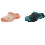 画像3: Textured Platform Two-Tone Tie-Dye Sandals　 ユニセックス 男女兼用 テクスチャー厚底バイカラータイダイサンダルシューズ  (3)