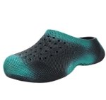 画像2: Textured Platform Two-Tone Tie-Dye Sandals　 ユニセックス 男女兼用 テクスチャー厚底バイカラータイダイサンダルシューズ  (2)