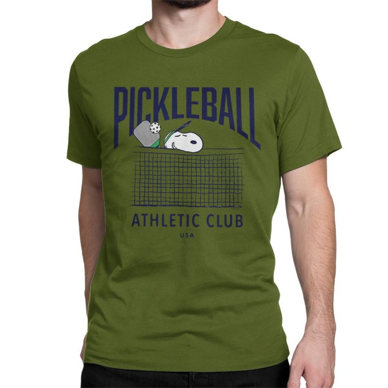 画像5: Pickleball SnoopyT-shirt unisex　男女兼用 ユニセックスピックルボールスヌーピ 半袖Tシャツ (5)