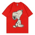 画像4: N21スヌーピー＆trend element Malong T-shirt unisex　男女兼用 ユニセックススヌーピ&スヌーピー 半袖Tシャツ (4)