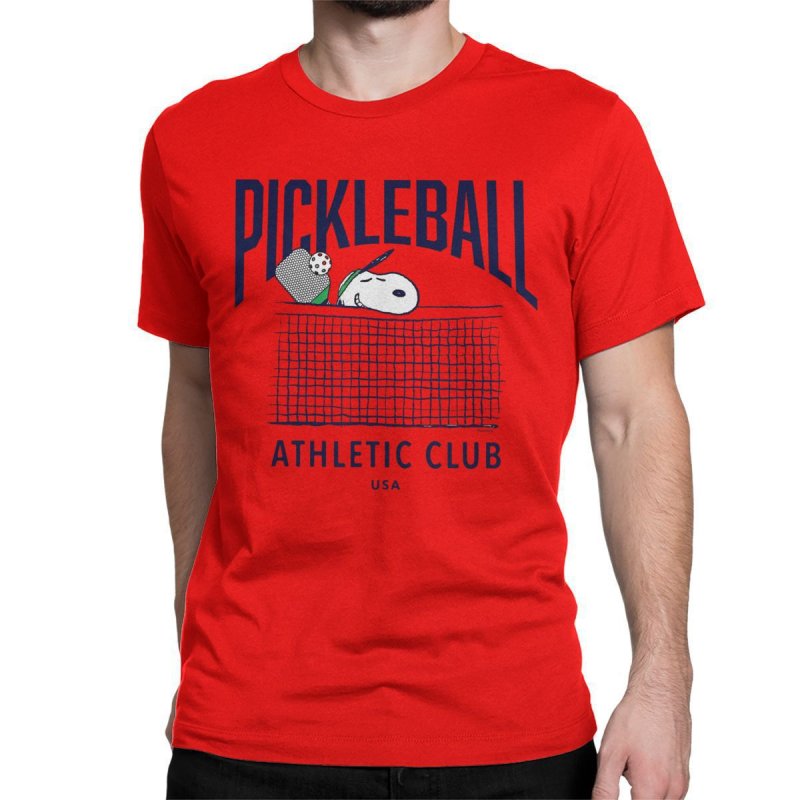 画像3: Pickleball SnoopyT-shirt unisex　男女兼用 ユニセックスピックルボールスヌーピ 半袖Tシャツ (3)