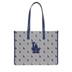 画像3: MLB Korea BIG DIA MONOGRAM JACQUARD L TOTE BAG Shopping bag 男女兼用 ユニセックス MLB Korea 刺繍 ジャカード トートバッグ キャンバストートショルダーバッグ ショッピングバッグ (3)