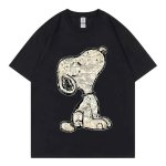 画像1: N21スヌーピー＆trend element Malong T-shirt unisex　男女兼用 ユニセックススヌーピ&スヌーピー 半袖Tシャツ (1)