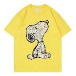 画像5: N21スヌーピー＆trend element Malong T-shirt unisex　男女兼用 ユニセックススヌーピ&スヌーピー 半袖Tシャツ (5)