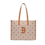 画像2: MLB Korea BIG DIA MONOGRAM JACQUARD L TOTE BAG Shopping bag 男女兼用 ユニセックス MLB Korea 刺繍 ジャカード トートバッグ キャンバストートショルダーバッグ ショッピングバッグ (2)