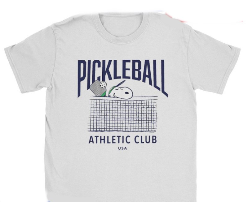 画像10: Pickleball SnoopyT-shirt unisex　男女兼用 ユニセックスピックルボールスヌーピ 半袖Tシャツ (10)