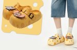 画像4: Tom and Jerry platform sandals slippers  トムとジェリープラットフォーム厚底サンダル スリッパ (4)