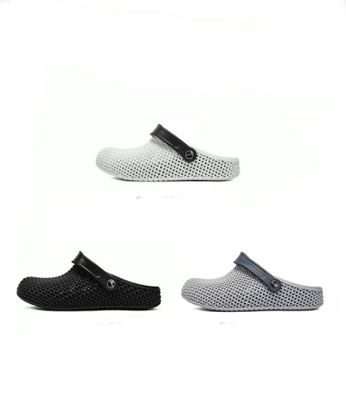 画像5: Mesh Back Strap Clog Sandals Slippers　メッシュバックストラップクロッグサンダルスリッパ (5)