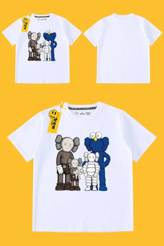 画像5: Favorite KAWS T-shirt unisex　キッズ男女兼用 ユニセックスカウズプリント半袖Tシャツ (5)
