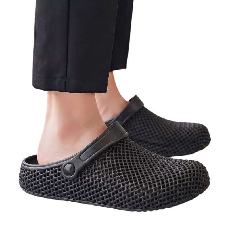 画像6: Mesh Back Strap Clog Sandals Slippers　メッシュバックストラップクロッグサンダルスリッパ (6)