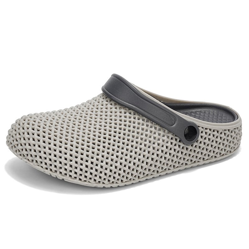 画像1: Mesh Back Strap Clog Sandals Slippers　メッシュバックストラップクロッグサンダルスリッパ (1)
