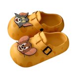 画像2: Tom and Jerry platform sandals slippers  トムとジェリープラットフォーム厚底サンダル スリッパ (2)