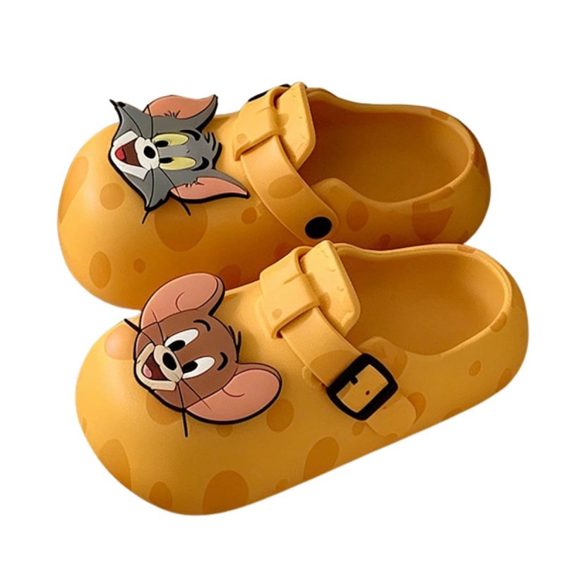 画像2: Tom and Jerry platform sandals slippers  トムとジェリープラットフォーム厚底サンダル スリッパ (2)