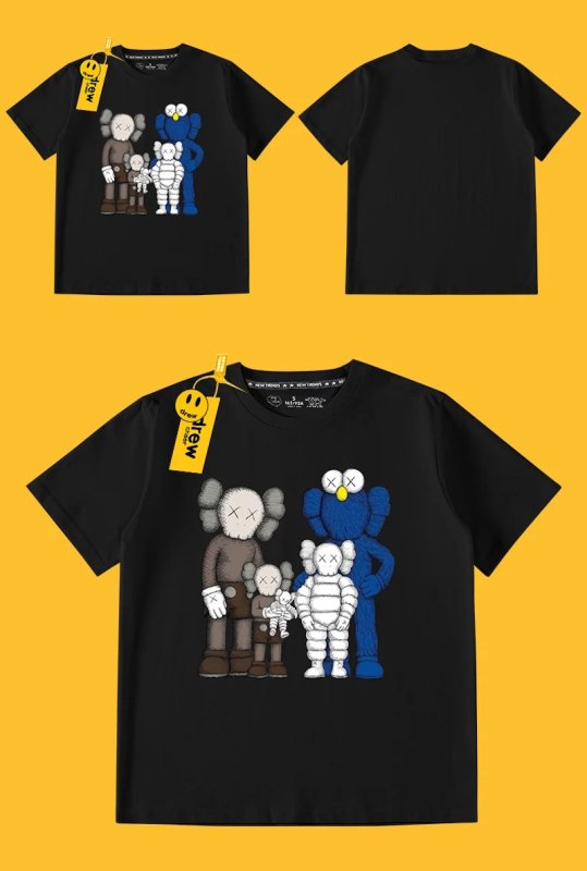 画像6: Favorite KAWS T-shirt unisex　キッズ男女兼用 ユニセックスカウズプリント半袖Tシャツ (6)
