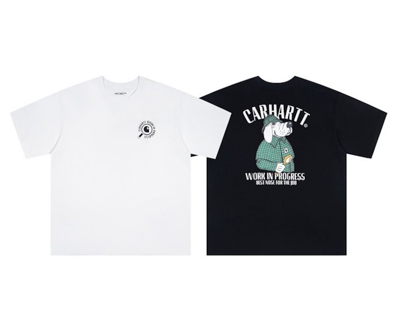 画像1: Dog Detective T-shirt unisex　男女兼用 ユニセックスドッグディテクティヴプリント半袖Tシャツ (1)
