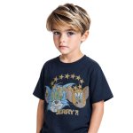 画像1: Kids Unisex Vintage Surprised Face Tom and Jerry print t-shirt キッズ 男女兼用 ユニセックス サプライズ トムとジェリー Tシャツ (1)