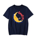 画像4: American retro laid-back jazz vibe.Print t-shirt unisex　男女兼用 ユニセックスアメリカンレトロプリント半袖Tシャツ (4)