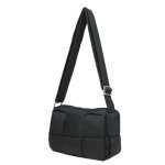 画像3: Small & Large Quilted padded down cassette bag cross body shoulder bag スモール キルティング 絞り ペディング カセット クロスバッグ ショルダートート ポシェット (3)