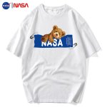 画像8: Nasa x Bear T-shirt ユニセックス 男女兼用 ナサ×クマ ベア プリント Tシャツ (8)