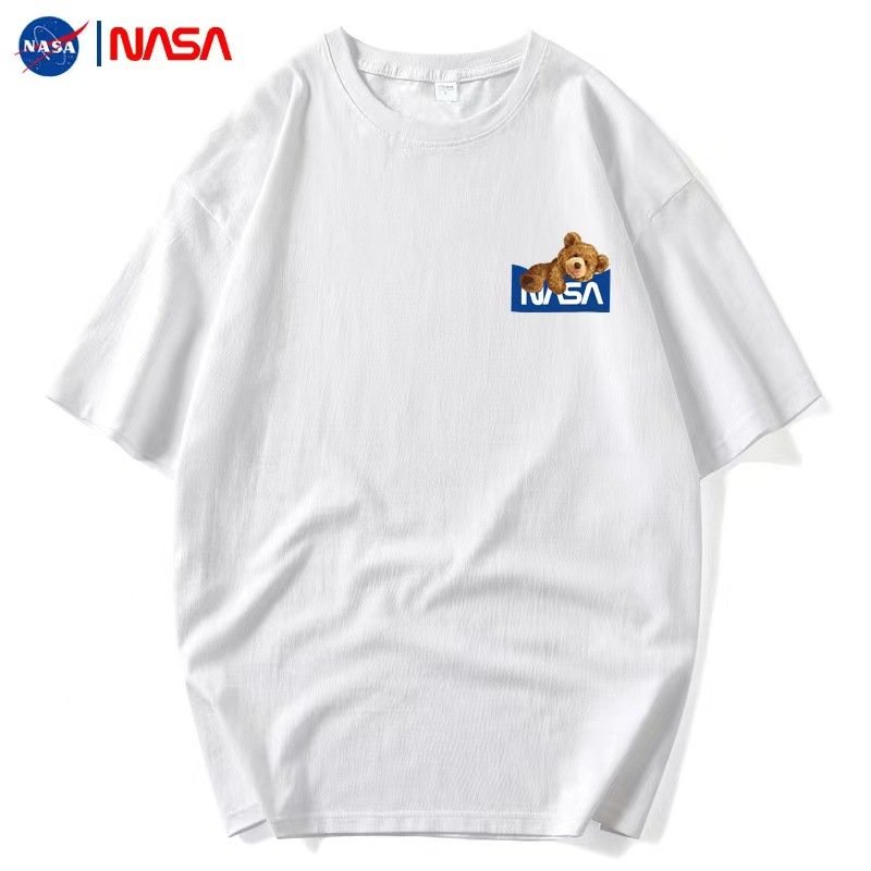 画像4: Nasa x Bear T-shirt ユニセックス 男女兼用 ナサ×クマ ベア プリント Tシャツ (4)