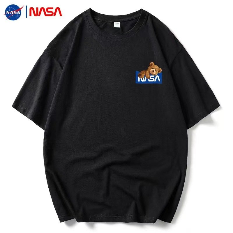 画像3: Nasa x Bear T-shirt ユニセックス 男女兼用 ナサ×クマ ベア プリント Tシャツ (3)
