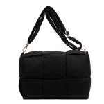 画像7: Small & Large Quilted padded down cassette bag cross body shoulder bag スモール キルティング 絞り ペディング カセット クロスバッグ ショルダートート ポシェット (7)