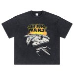 画像1: Star Wars Vintage-Style T-Shirt　ユニセックス男女兼用スターウォーズヴィンテージスタイルプリントTシャツ (1)