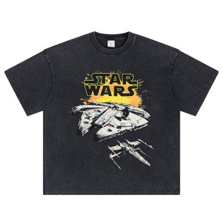 Star Wars Vintage-Style The Force Awakens T-Shirt ユニセックス男女