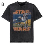 画像3: Star Wars Vintage-Style Movie T-Shirt　ユニセックス男女兼用スターウォーズヴィンテージスタイルムービープリントTシャツ (3)