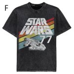 画像6: Star Wars Vintage-Style Movie T-Shirt　ユニセックス男女兼用スターウォーズヴィンテージスタイルムービープリントTシャツ (6)