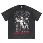 画像1: Star Wars Vintage-Style The Force Awakens T-Shirt　ユニセックス男女兼用スターウォーズヴィンテージスタイルジェダイフォースの覚醒Tシャツ (1)