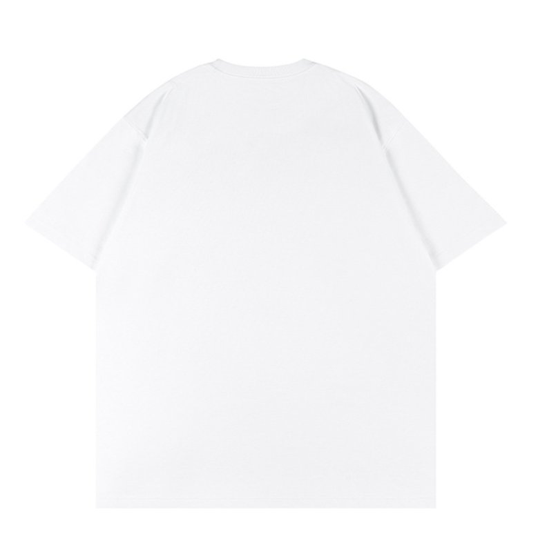 画像2: Unisex black white Catch the Wave Surfer Bear Print T-shirt  男女兼用 ユニセックスキャッチザウェーブサーファーベアプリント 半袖 Tシャツ (2)