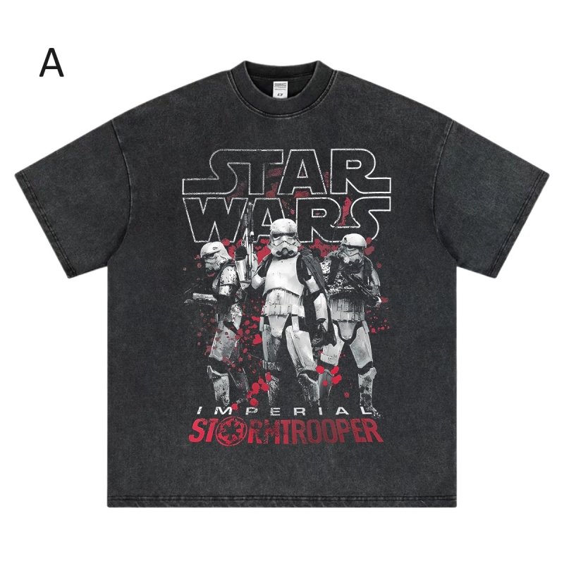 画像3: Star Wars Vintage-Style The Force Awakens T-Shirt　ユニセックス男女兼用スターウォーズヴィンテージスタイルジェダイフォースの覚醒Tシャツ (3)