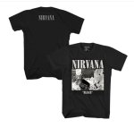 画像1: Unisex Nirvana Kurt Cobain Vintage-Style T-Shirt　 男女兼用 ユニセックスニルヴァーナスカートコバーンヴィンテージスタイルプリント 半袖 Tシャツ (1)